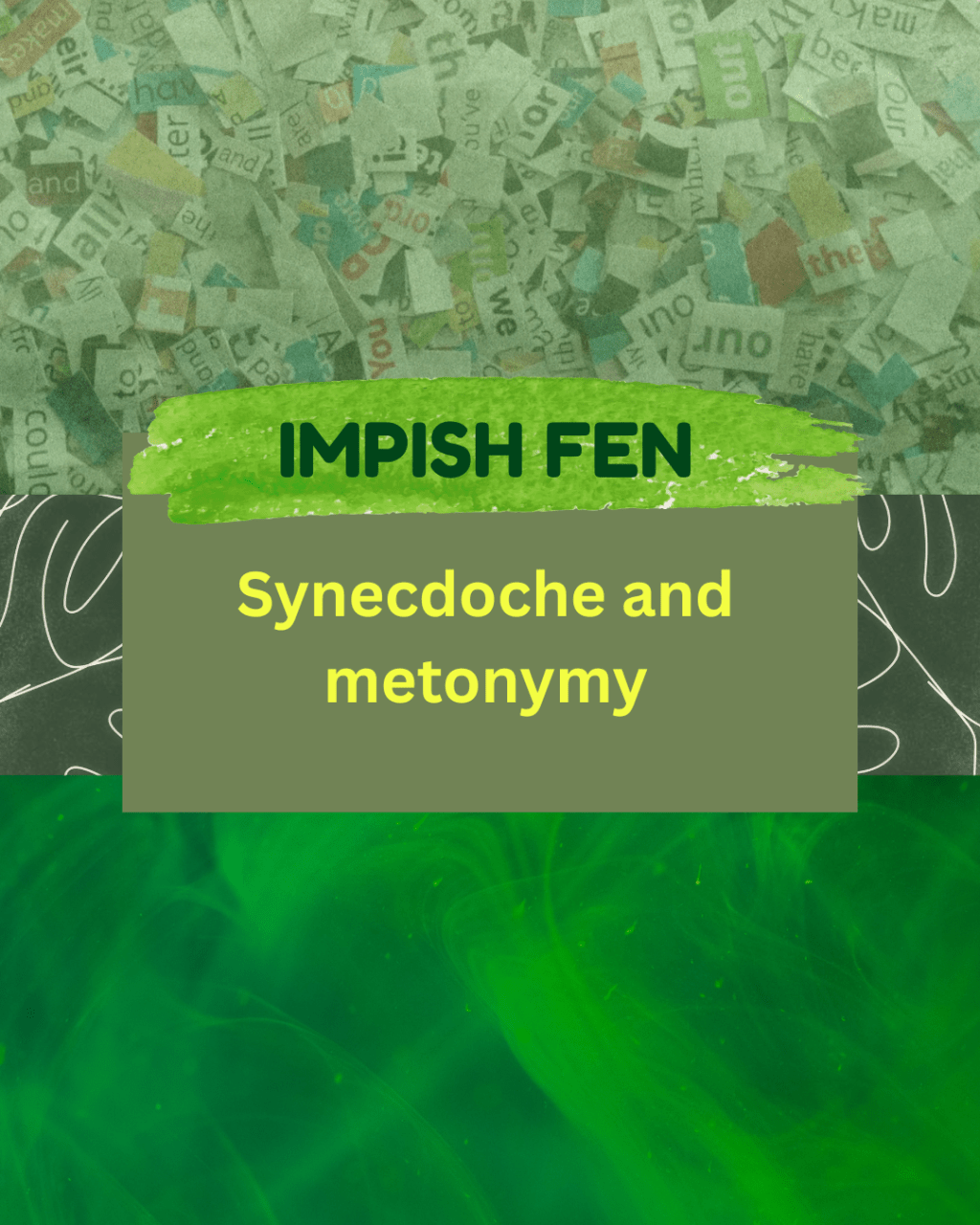 Synecdoche and metonymy