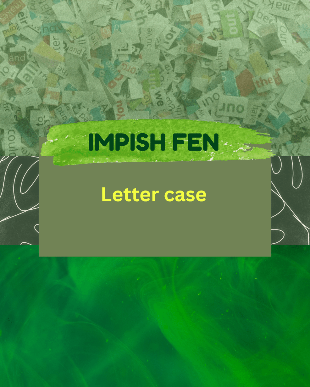 Letter case